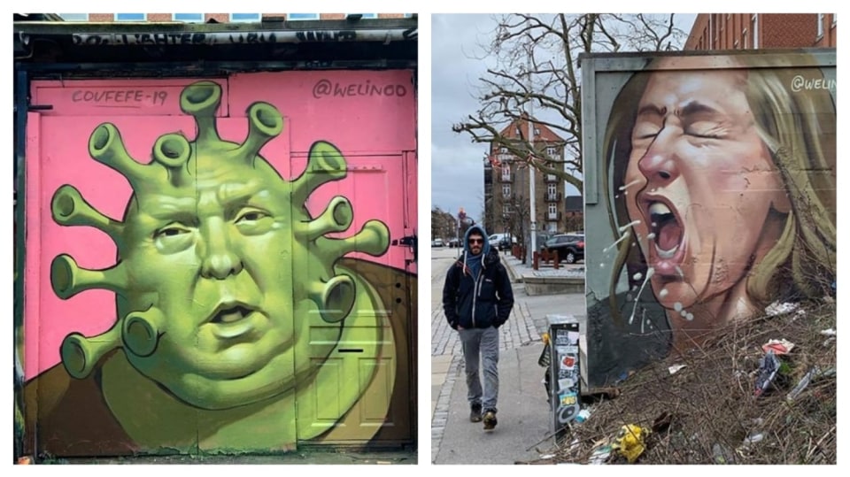 Covid-19 streetart